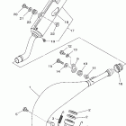 YZ125T1 Выхлопная система