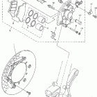 WR450FT Передний тормозной суппорт