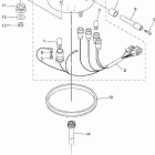 V STAR 650 MIDNIGHT CUSTOM-XVS65XC-B/XVS65X-B Спидометр