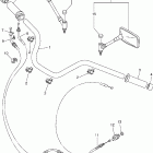 V STAR 650 MIDNIGHT CUSTOM-XVS65XC-B/XVS65X-B Троса