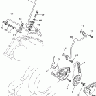 V STAR 1100 CUSTOM-XVS11XC-B/XVS11X-B Масляный насос