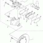 FZ6 Задний суппорт тормозной