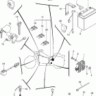V STAR 1100 CUSTOM-XVS11XC-B/XVS11X-B Электрика 2