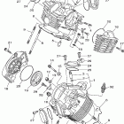 V STAR 1100 CUSTOM-XVS11XC-B/XVS11X-B Головка цилиндра