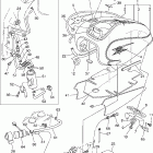 V STAR 650 CUSTOM-XVS65VC/XVS65V Топливный бак