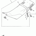 TW200W1C/TW200W1 Сидение