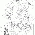 FZ6 Топливный бак