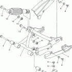 TTR50EV Задний рычаг подвески