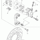 TW200W1C/TW200W1 Передний тормозной суппорт