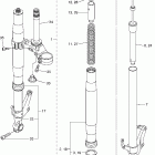 FZ1 FZS10WC/FZS10W Передняя вилка