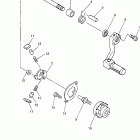 WR450FT Вал переключения
