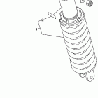 TTR230V Задняя подвеска