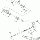 V STAR 650 CUSTOM-XVS65VC/XVS65V Вал переключения