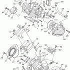 V STAR 650 MIDNIGHT CUSTOM-XVS65XC-B/XVS65X-B Головка цилиндра