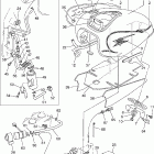 V STAR 650 MIDNIGHT CUSTOM-XVS65VC-B/XVS65V-B Топливный бак