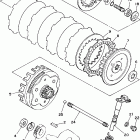 TW200W1C/TW200W1 Сцепление