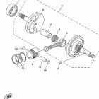TTR50EV Коленчатый вал и Поршень