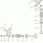 TTR125E Клапана