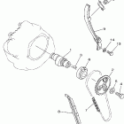 TW200W1C/TW200W1 Цепь механизма газораспределения