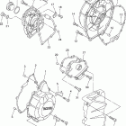 FZ6 Крышка картера двигателя