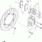 TTR250 Передний тормозной суппорт