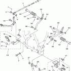 TW200W1C/TW200W1 Подножки