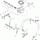 V STAR 1100 CLASSIC-XVS1100ARC/XVS1100AR Главный тормозной цилиндр,передний