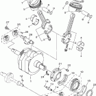 RAIDER S-XV19CSX-B/XV19CSXC-B Коленчатый вал и Поршень