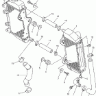 WR250F Радиатор и Патрубки