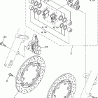 Road Star Silverado Передний тормозной суппорт