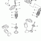 V STAR 650 MIDNIGHT CUSTOM-XVS65XC-B/XVS65X-B Клапана