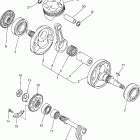 WR250F Коленчатый вал и Поршень
