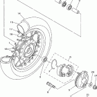 TTR50EV Переднее колесо