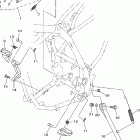 TTR250 Подножки