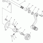 WR250F Вал переключения