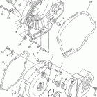 TTR125LEV/TTR125EV Крышка картера двигателя