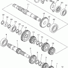 TW200W1C/TW200W1 Трансмиссия