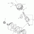 YZF-R1 Коленчатый вал и Поршень
