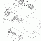 TW200W1C/TW200W1 Масляный насос