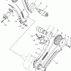 V STAR 650 MIDNIGHT CUSTOM-XVS65XC-B/XVS65X-B Цепь механизма газораспределения