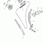 YZ250FW Цепь механизма газораспределения