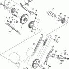 V STAR 1100 CUSTOM-XVS11XC-B/XVS11X-B Цепь механизма газораспределения