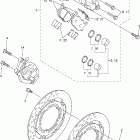 FZ6 Передний тормозной суппорт