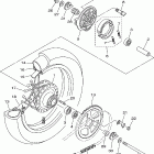 TTR125LT Заднее колесо