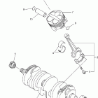 FZ1 FZS10WC/FZS10W Коленчатый вал и Поршень