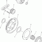 WR250FW Муфта стартера