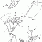 YZ125V Боковая панель