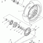 YZF-R1 Заднее колесо