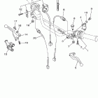TW200W1C/TW200W1 Рулевые переключатели