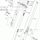 TTR90EV Передняя вилка